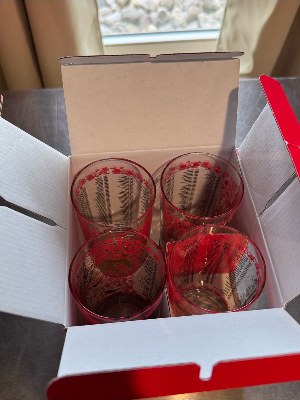Official Kentucky Derby 152 Mint Julep Glasses 12 oz 4 Pack New in Box - Picture 9 of 9